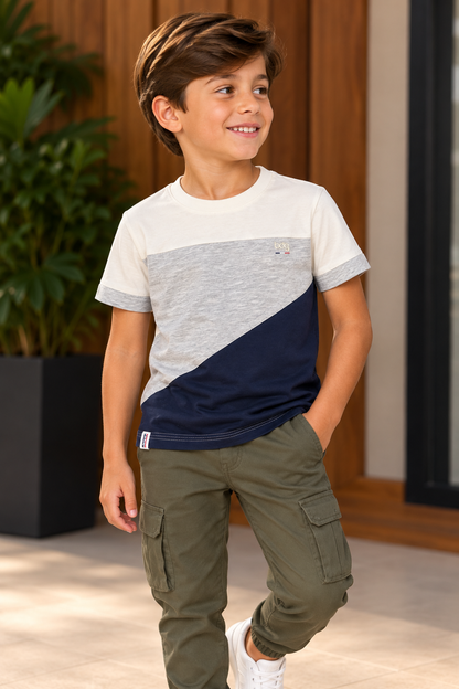 Camisa Infantil Lille Recortes