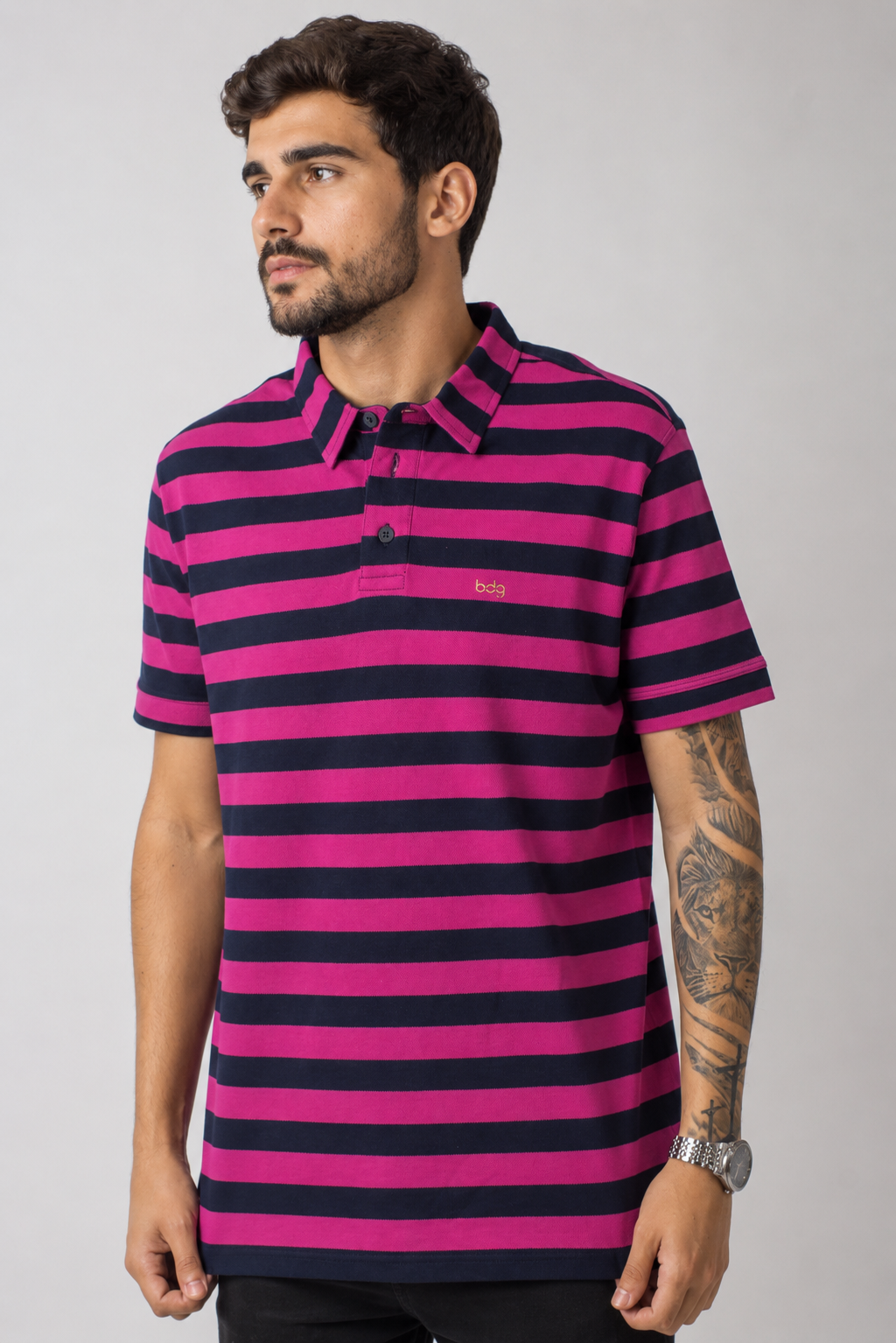Camisa Gola Polo Porto Bicolor