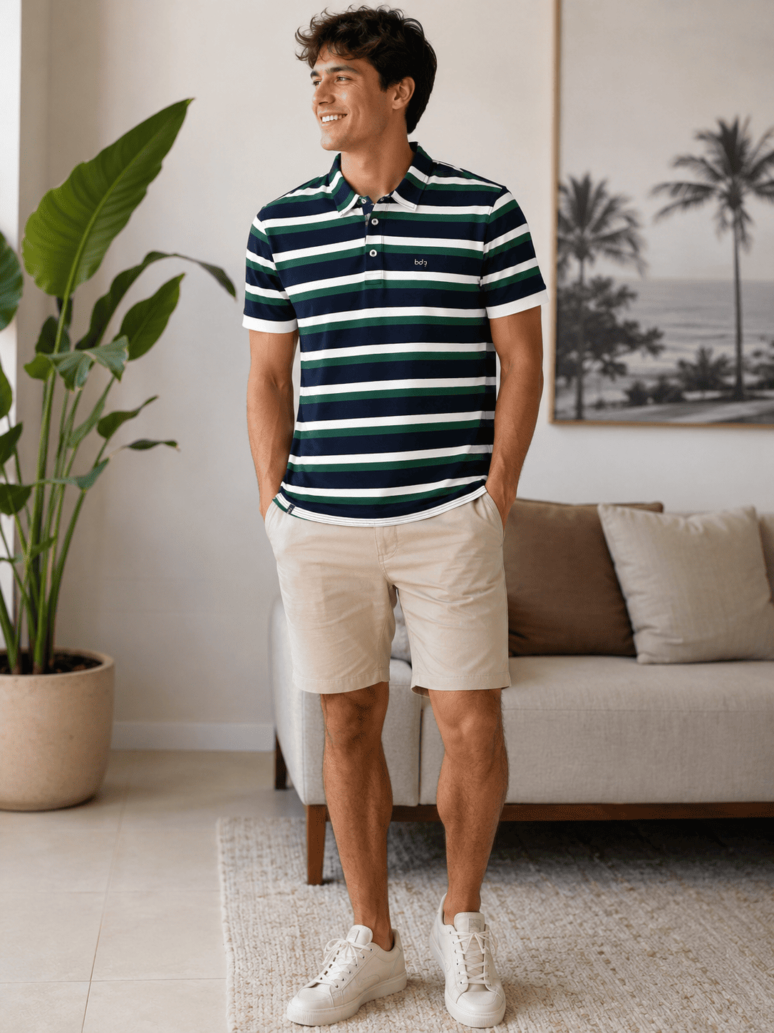 VERDE/AZUL/BRANCO