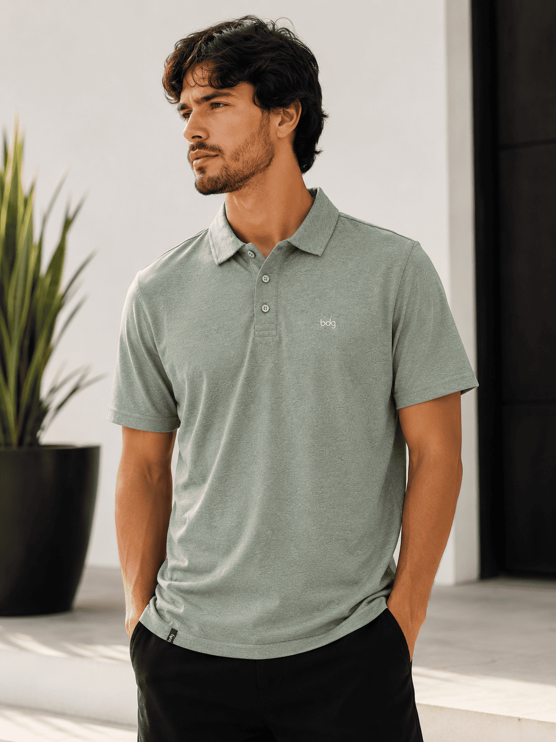 Camisa Gola Polo Oliveiras Mescladas
