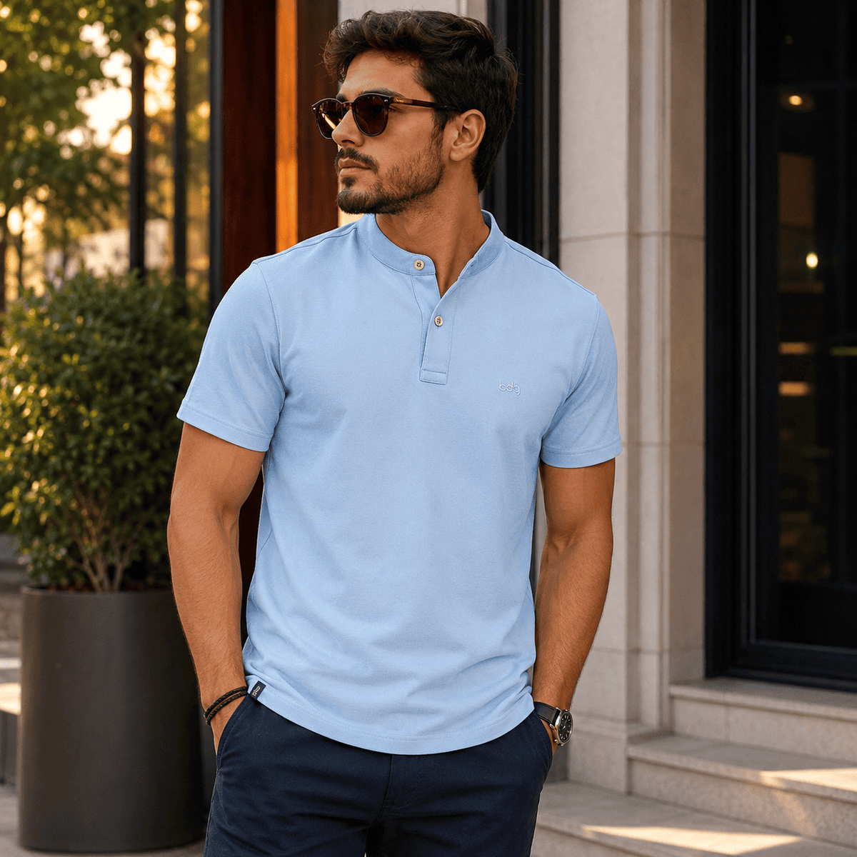 Camisa Gola Padre Quebec Coloridas