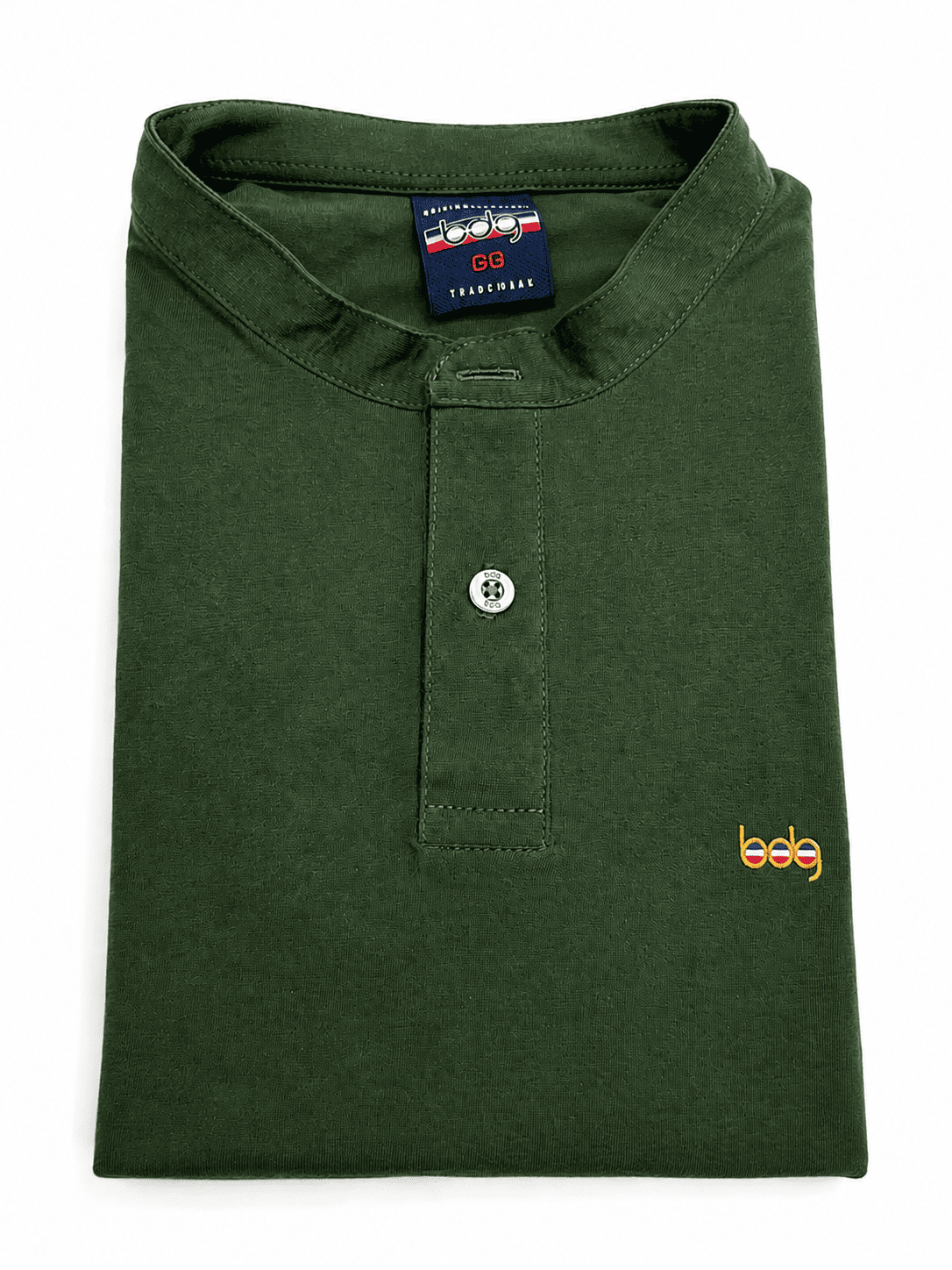 Camisa Masculina Gola Padre Oliveiras Tons Escuros