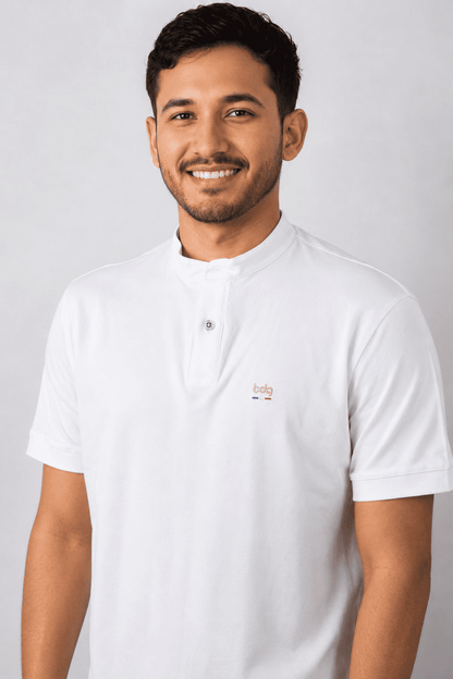 Camisa Masculina Gola Padre Oliveiras