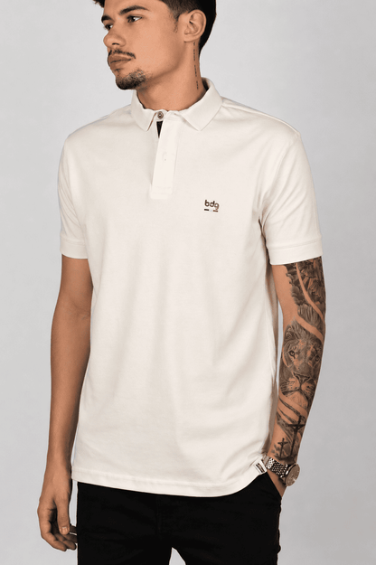 Camisa Polo Masculina Oliveiras Tons Claros
