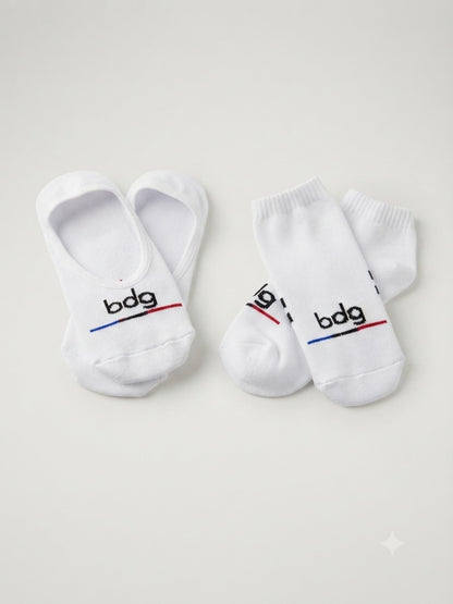 Kit Masculino 2 Meias (Canoa + Cano Médio)