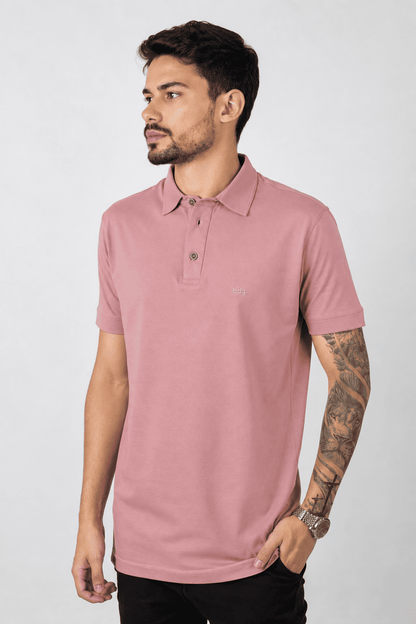 Camisa Polo Masculina Oliveiras Tons Claros