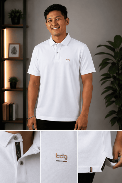Camisa Polo Masculina Oliveiras Tons Claros