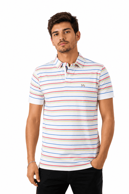 Camisa Gola Polo Porto Bicolor