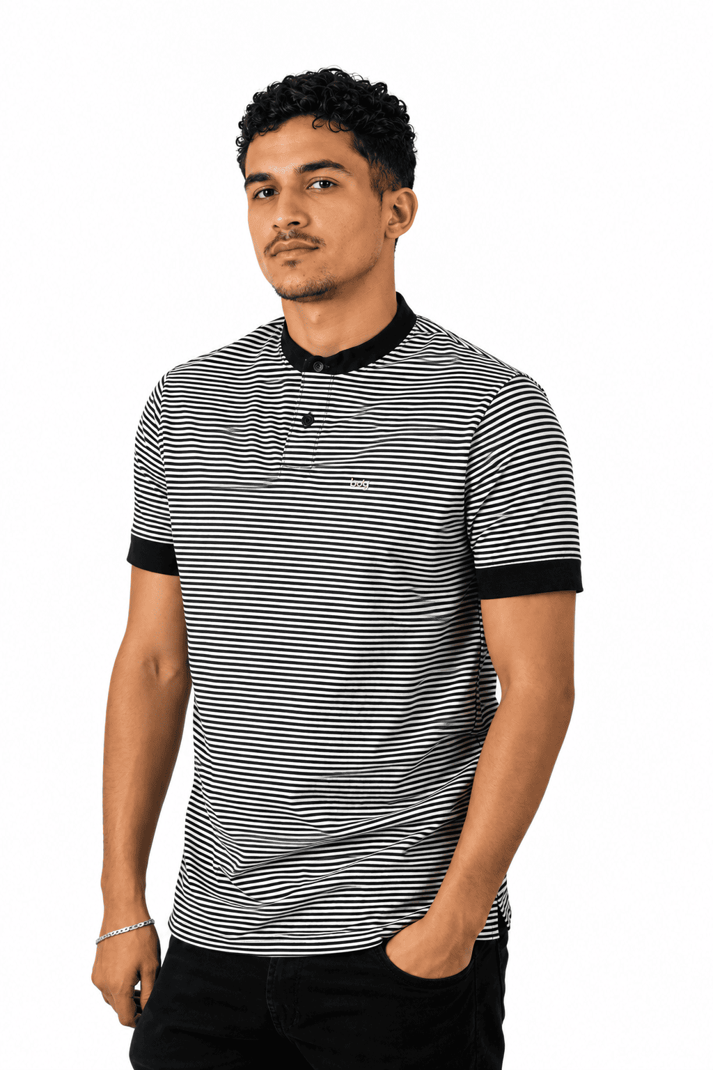 Camisa Gola Polo Porto Bicolor