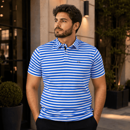 LISTRADA CREME/AZUL