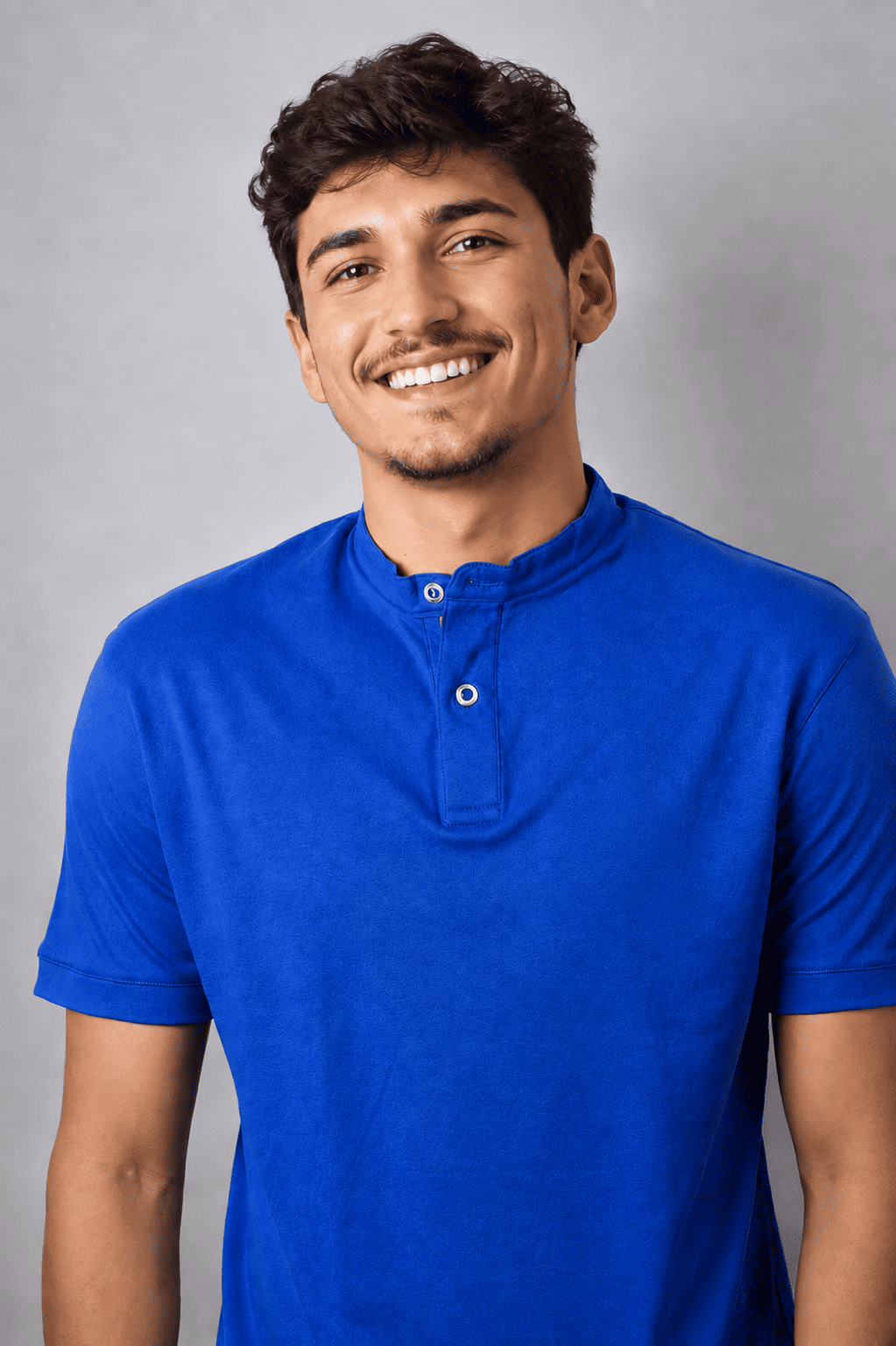 Camisa Masculina Gola Padre Oliveiras