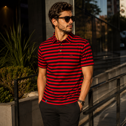 Camisa Gola Polo Porto Bicolor