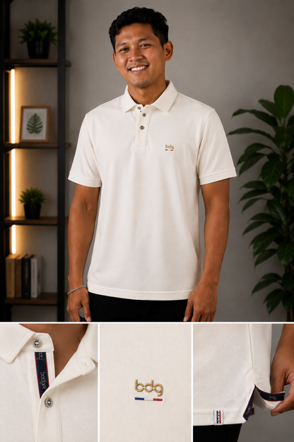 Camisa Polo Masculina Oliveiras Tons Claros