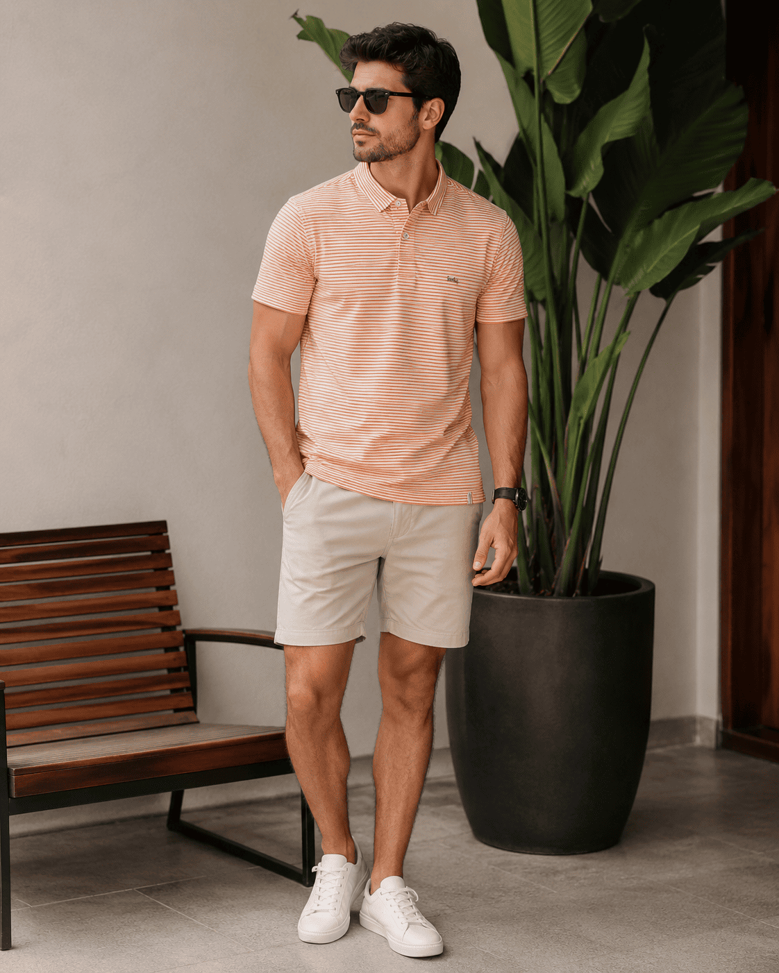 Camisa Gola Polo Quebec Estampada